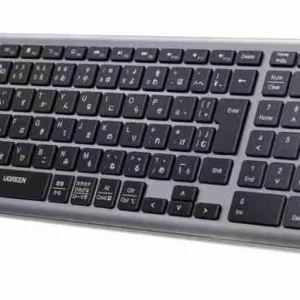 UGREEN KU005 Ultra Slim Wireless & Bluetooth Rechargeable Keyboard (UG- 15258)