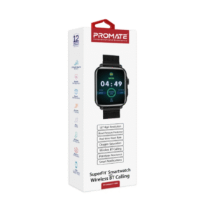 Promate IP68 Fitness Tracker Smartwatch With Handsfree Support