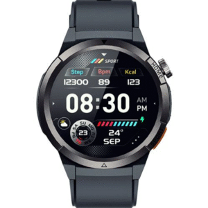 Qcy Active GX  Smartwatch, Black, Silver Gray