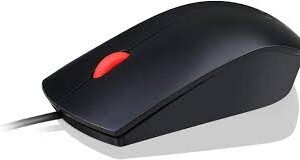 Lenovo Essential USB Mouse Black - 4Y50R20863