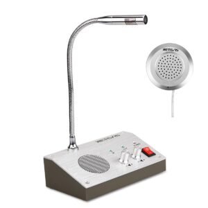 RL-9908 Two-Way Window Intercom System for Counter