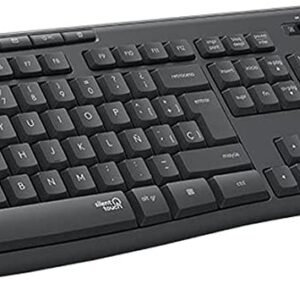 Logitech MK295 Silent Wireless Keyboard & Mouse Combo (Graphite)