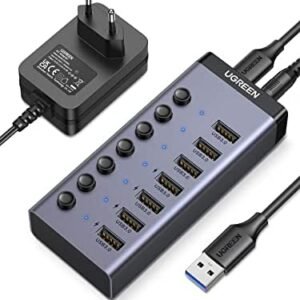 UGREEN 7-Port Powered USB 3.0 Hub - CM481