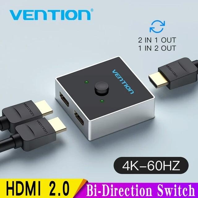 Vention 2 Port HDMI Bi-Direction Switcher