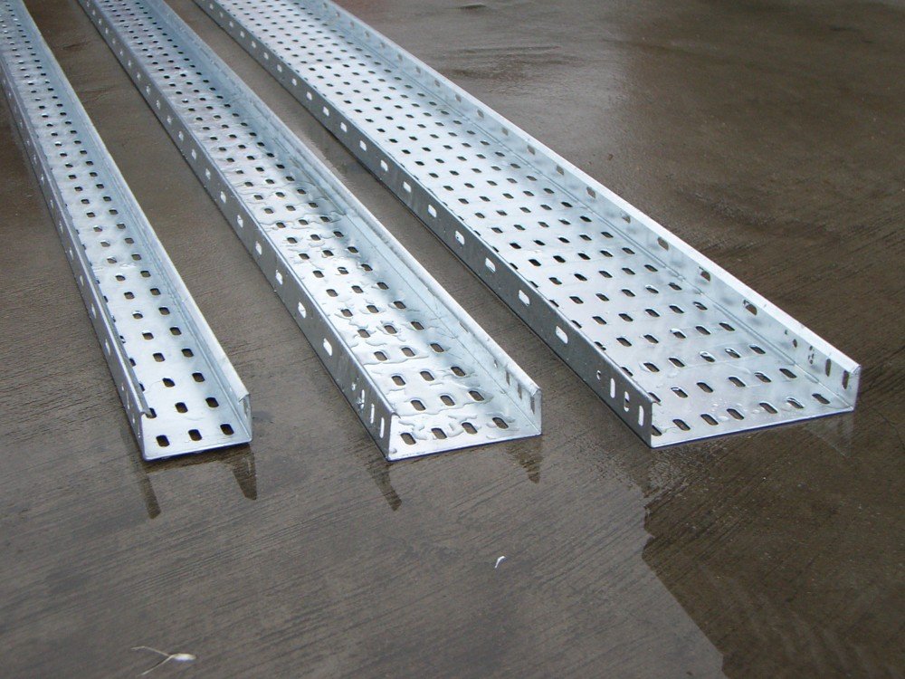 100mm x 50mm Galvanized Cable Tray