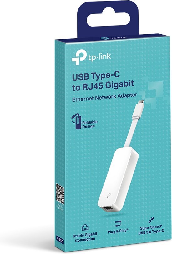 TP-link UE300C USB Type-C to RJ45 Gigabit Ethernet Adapter