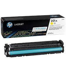 HP 201A Yellow Original LaserJet Toner Cartridge, CF402A