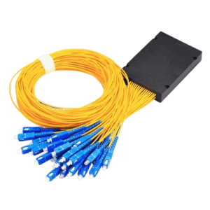 1 X 8  PVC 0.9mm fiber jacket SC/PC Rack Splitter connectors