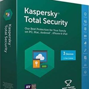 Kaspersky Total Security Latest Version- 3 + 1 Users, KTS 3+1