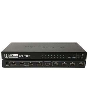8-Port 4K HDMI Splitter