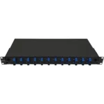 12 Port 1U SC/UPC Duplex SM Adapter  Rack mount ODF