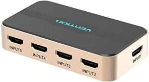 Vention 5 Input 1 Output HDMI Switch