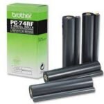 Brother PC74 RF Black Ribbon