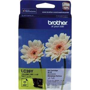 Brother LC39Y Yellow Ink Cartridge