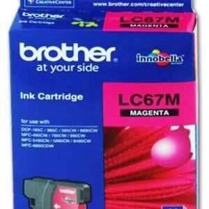 Brother LC67M Magenta Ink Cartridge