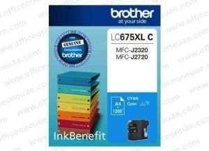 Brother LC675XLC Cyan Ink Cartridge