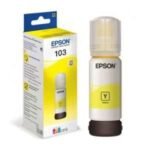 Epson 103 yellow ink bottle, for L1110, L3210, L3211, L3216, L3250, L3251, L3256, L3260, L5290 – 65ml - C13T00S44A