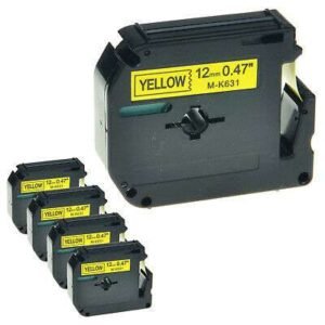 Brother M12K631 P-Touch 12mm M-Tape