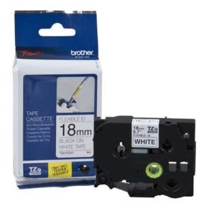 Brother Tape TZE-241 18mm Black on White