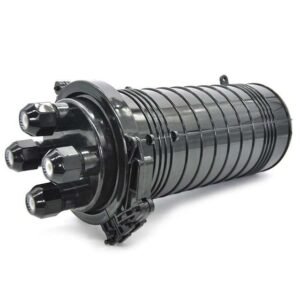 Fibre 144 Core Termination Box 455*240mm Aerial IP67 Mechanical Enteries - 3 IN 3 Out Closure