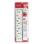 Office Point 4 Way Power Extension with USB port