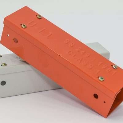 4"x2" Metal Cable Trunking 2.4m, (100mm x 50mm Trunking)
