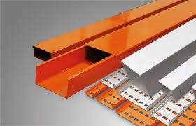 12"x 2" Metallic 3-compartment Cable Trunking, ( 300mm x50mm Trunking)