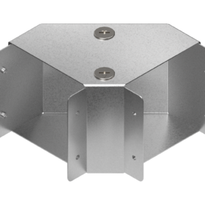 100mm metallic Trunking T-Bend
