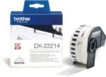 Brother DK-22214 Black On White 12mm Tape