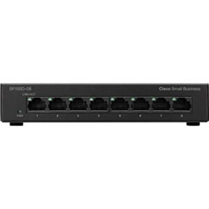 Cisco SF100D-08 8-Port Desktop 10/100 Switch
