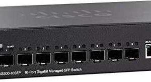 Cisco SG300-10SFP 10-port Gigabit Managed SFP Switch