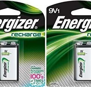 Energizer 9V Rechargeable Batteries