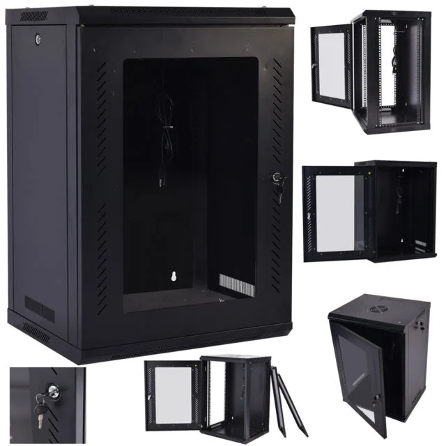 Easenet 18U 600mm x 600mm Wall Mount Data Cabinet