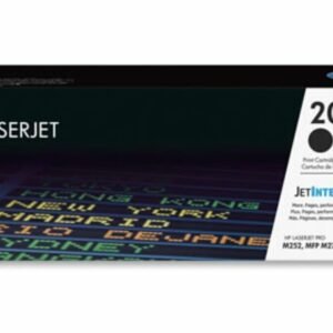 HP 201A Black Original LaserJet Toner Cartridge, CF400A