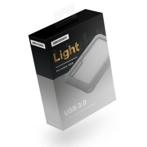 HikVision 1TB USB 3.0 Grey Rubber Casing External Hard Drive