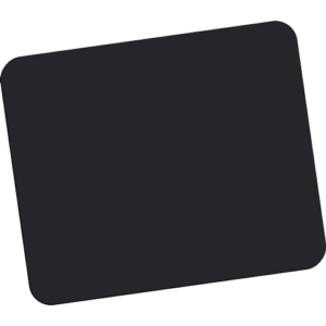 Fellowes 29704 Economy Black Mouse Pad