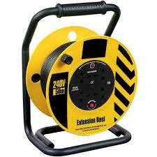 Industrial Extension Reel  1.5 Mm 3-Core ,50 Meters