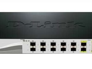 D-Link DXS-1210-12SC 12-Port Smart Managed 10G SFP+ Switch