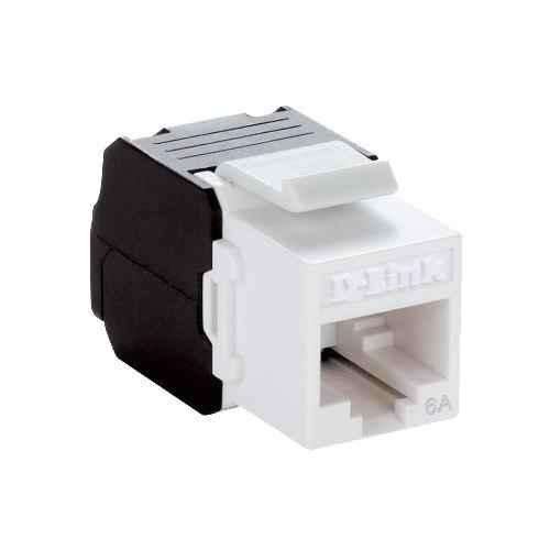 D-Link NKJ-6AWHI1B21 White Cat6A 10G UTP Keystone Jack