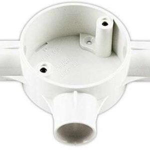 25mm 3 Way Circular Junction Box