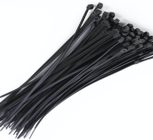 400 X 4.8 PVC Cable Ties, Black
