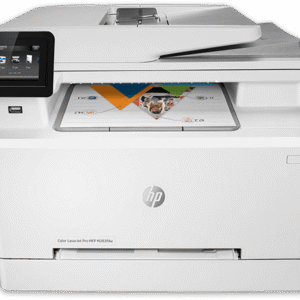 HP Color LaserJet Pro MFP M283fdw Printer, Print, Copy, Scan and Fax - Duplex Printing, ADF, Wireless, Ethernet, USB Interface with LCD Touchscreen - 7KW75A