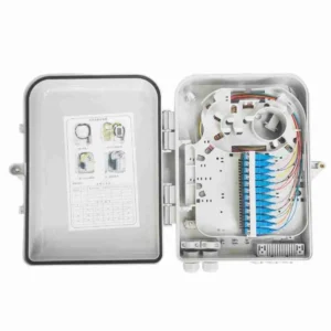 24 Core ATB Fiber Optic Access Terminal Box 24Pcs SC/UPC Simplex Adapter
