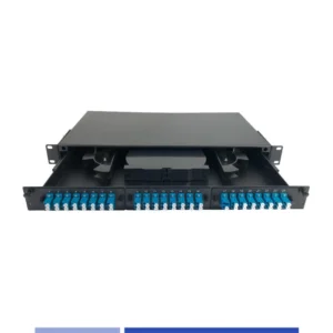 24 Port 1U LC/UPC Duplex MM Adapter  Rack mount ODF
