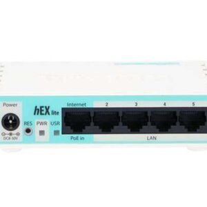 Mikrotik RB750UPr2 hEX PoE lite 5xEthernet with PoE output 64MB RAM RouterOS L4