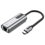Vention USB-C to Gigabit Ethernet Adapter 0.15M Gray Aluminum Alloy Type, CFNHB