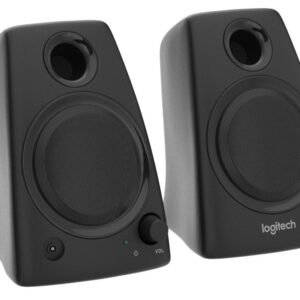 Logitech Z130 2.0 Stereo Speakers with Easy Controls