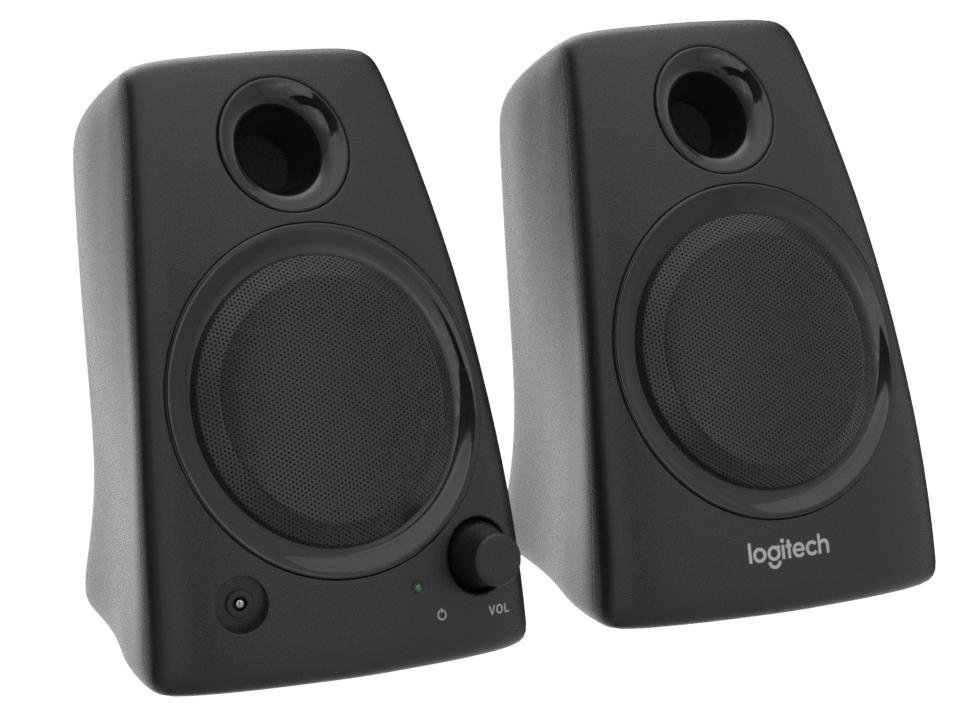 Logitech Z130 2.0 Stereo Speakers with Easy Controls