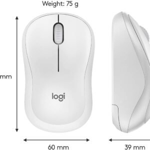 Logitech  M221 Wireless Mouse Silent, Off White - 910-006511