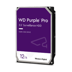 WD 12TB Purple Pro 7200 rpm SATA III 3.5" Internal Surveillance Hard Drive, WD121PURP